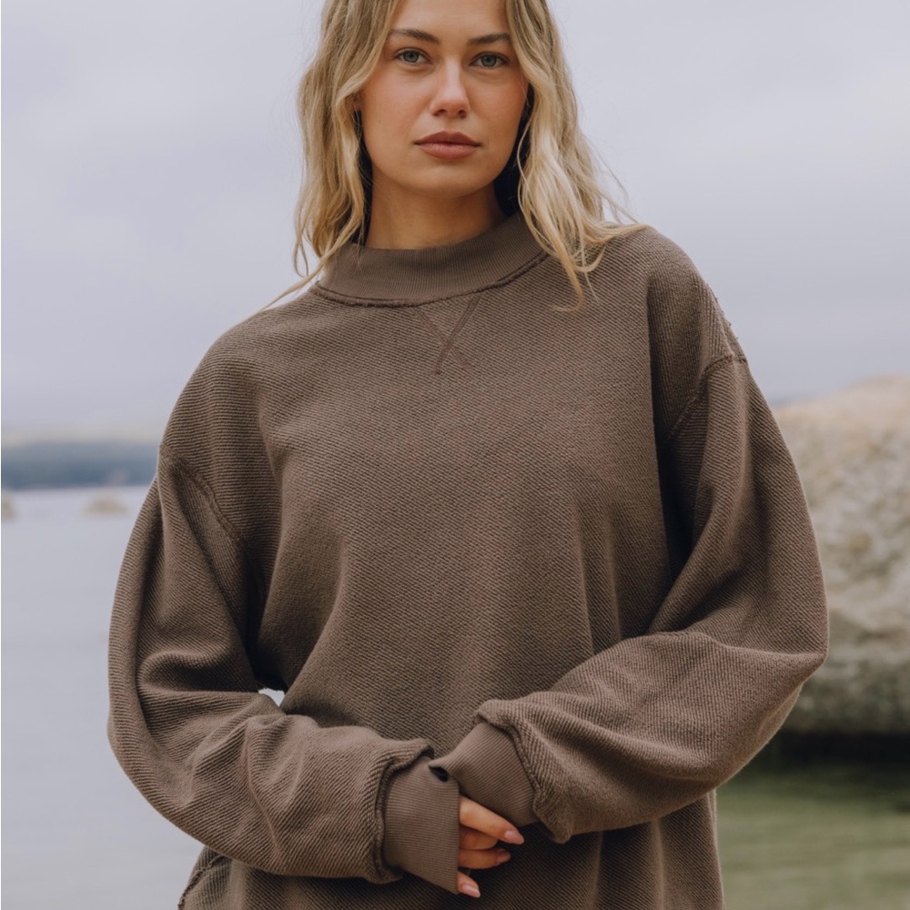 Daily Drills Vintage Fleece Set β Mocha | Size XS/S - Picture 3 of 4
